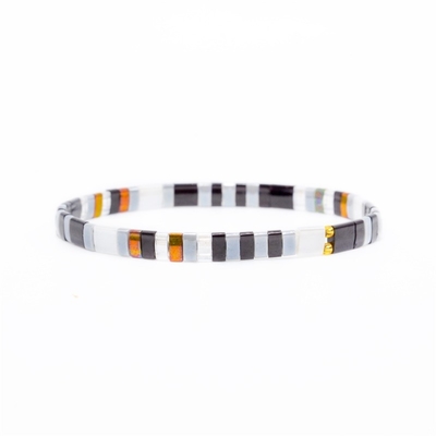 BOHO Miyuki Tilaの伸張のビードのブレスレットの調節可能なサイズの落下方法